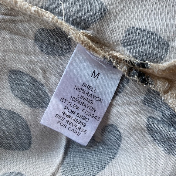 OLIVIA + JAMES BIAS CUT PRINTED DRESS - Picture 7 of 7